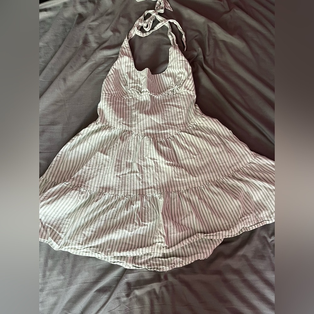 Wild Fable Gray Striped Top